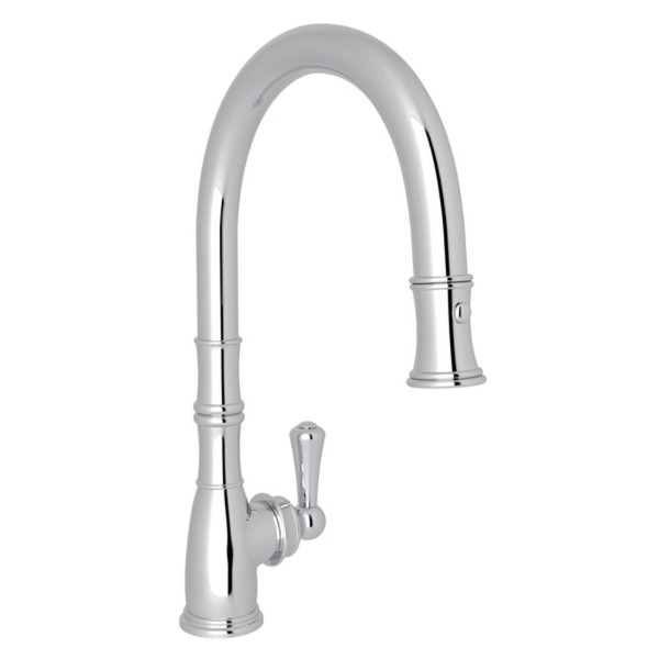 Rohl Single Hole Only Mount, 1 Hole Kitchen Faucet U.4744APC-2